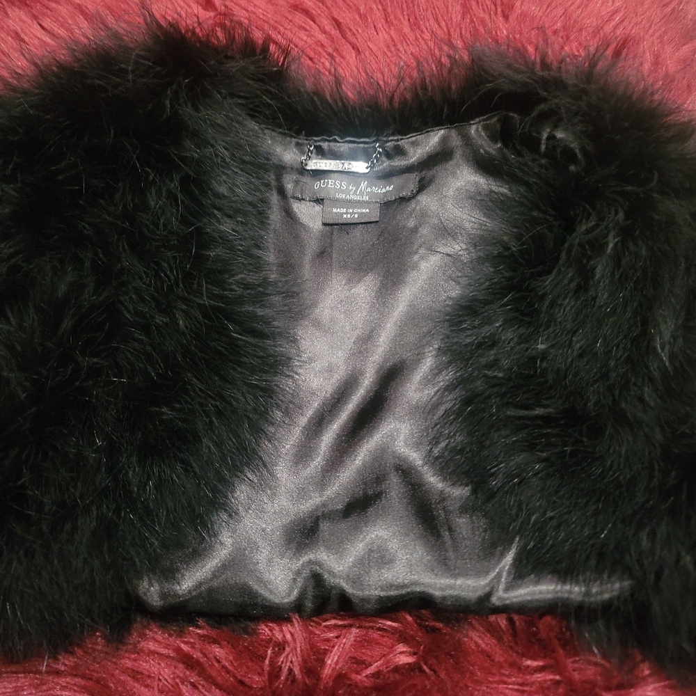 Marciano Fur Vest size XS